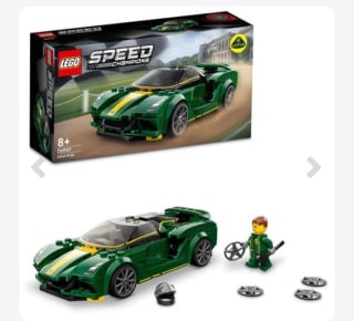 Lego Speed Champion Lotus Evija por 14,99€.