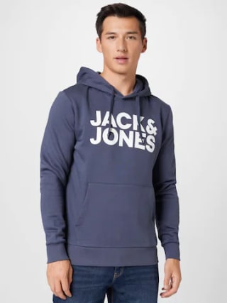 Sudadera Jack & Jones Jjecorp Logo Sweat Hood Noos Hombre a solo 23,78€