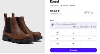 Botines para Hombre Diesel D-HAMMER LCH por 119€