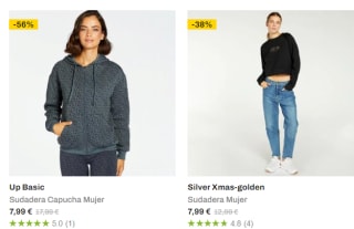 Sudaderas desde 3,59€ en Sprinter