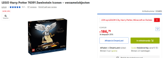 LEGO Harry Potter 76391 Zweinstein Iconen - verzamelobjecten voor €186,75 bij Dreamland in Belgie
