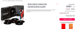 Neon Genesis Evangelion Edición Digipack Bluray por 35€