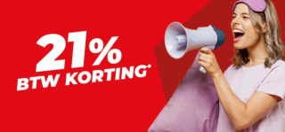 21% kassakorting op bijna alles bij Beddenreus