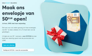 €50 gratis cash bij openen van een rekening bij KeyTrade Bank (nieuwe klanten)