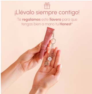 Llavero exclusivo de regalo por compras superiores a 45€