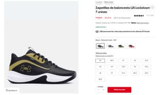 Hasta 50% + 20% EXTRA descuento en tu compra en Under Armour Black Friday