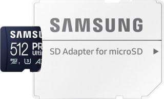 Samsung pro Ultimate 512 GB microSD kaart voor €51,90 bij Amazon