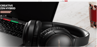 Auriculares supraaurales CREATIVE ZEN HYBRID por 44,99€