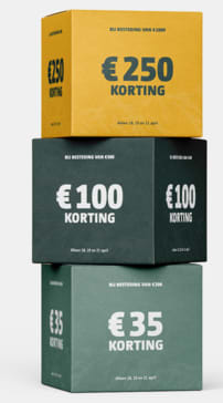 Tot €250 extra korting + gratis graveren bij heropening Bever in Houten 18 t/m 21 april