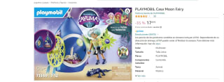 Set Plaumobil Casa Moon Fairy por 17,49€