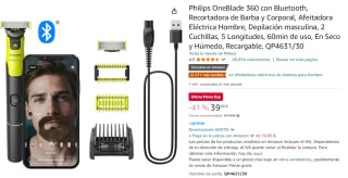 Recortadora Philips OneBlade 360 por 39,99€