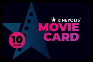 €11,20 per ticket met de Kinepolis Movie Card