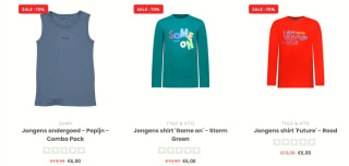 Tot 80% korting in de sale van Merkmeisjeskleding