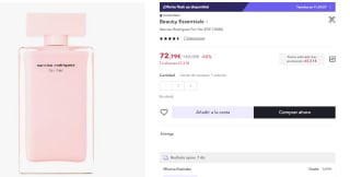 Perfume Narciso Rodriguez For Her EDP 100ML mujer por 57,79€