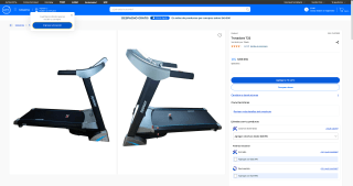 Trotadora T22 por solo $199.990