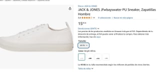 Zapatillas para hombre marca Jack And Jones por 15,95€