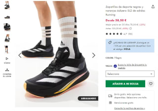 Zapatillas Adidas Adizero SL2 por 52,65€