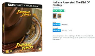 Indiana Jones And The Dial Of Destiny 4K steelbook voor €37 bij Coolshop