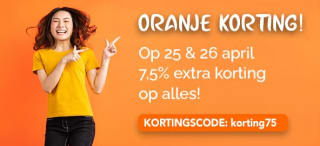 7,5% korting op alles bij Haarpro