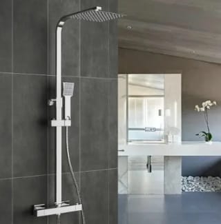 Aica Columna de Ducha termostática 38℃ por 78.99€
