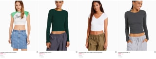 Camisetas de mujer desde 3,99€ desde Bershka