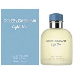 Perfume Masculino por Dolce & Gabbana Light Blue Eau de Toilette de 75ml - R$ 350,91