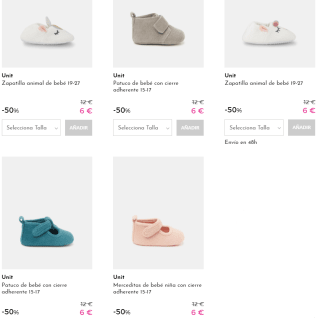UNIT - Zapatos para niños hasta 10€