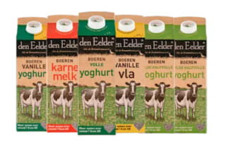 1+1 gratis op alle literpakken Den Eelder bij de Plus