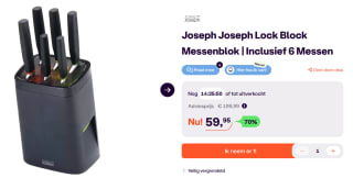 Joseph Joseph Lockblock Messenblok voor €59,95 bij Ibood