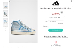 Zapatillas Adidas desde solo 18,90€