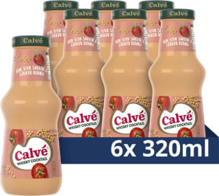 6 x Calvé Whisky cocktail saus 320 ml voor €6,22 bij Bol