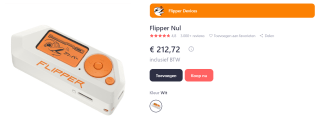 Flipper Nul multi hacking device voor €212,72 bij Joom