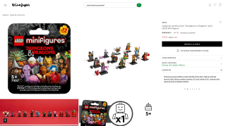 Dungeons & Dragons serie LEGO Minifigures por 3,19€