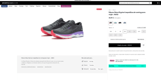 Zapatillas Mizuno Wave Skyrise 4 running Mujer por solo 49,99€