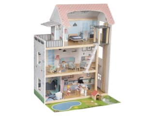 Houten poppenhuis Playtive voor €34,99 bij Lidl