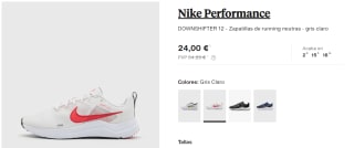Zapatillas Nike desde solo 24€