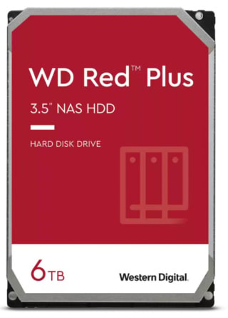 Disco Duro para NAS 2gig WD Red Plus 6TB por $2,329 | Descuento CyberPuerta