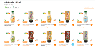 Alle Remia voor €0,99 bij de AH