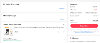 Robeco-Alimentador automático para gatos con cámara por 43,58€