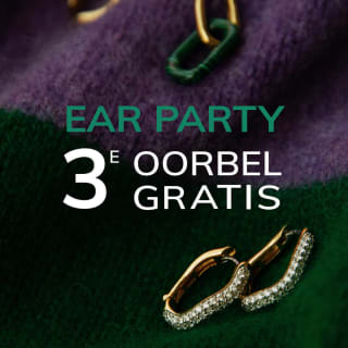 3e oorbel gratis bij Tisento-milano