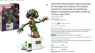 Set Lego Marvel Groot Bailarín por 31,49€