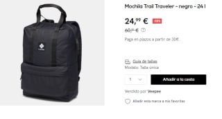 Mochila de 24L Columbia Trek™ por 24.99€
