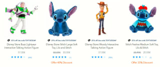 Shopdisney kortingscode voor 25% (extra) korting op veel speelgoed incl. de sale