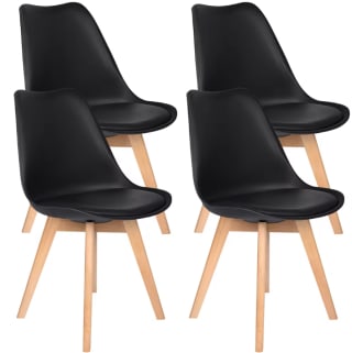 T-LoVendo Pack de 4 Sillas Comedor Nórdico por 59,99€ (cuenta nueva por 55,99€)