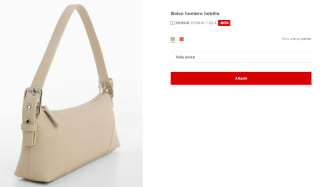 Bolso de hombro con hebilla por 11.99€