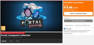 Portal: Companion Collection - Switch voor 6,45 euro