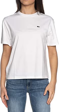 Lacoste T-shirt dames ronde hals voor €17,95 bij Amazon.nl