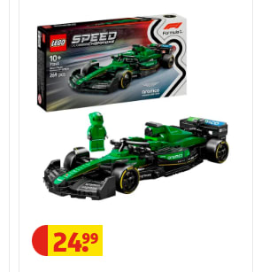 Alle LEGO F1 bouwsets voor €24,99 p.s bij Kruidvat