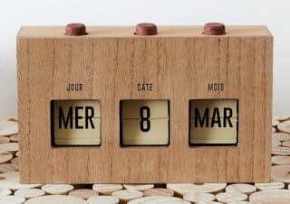 Calendario perpetuo Flip Flap gratis y 25% en Kalamazoo