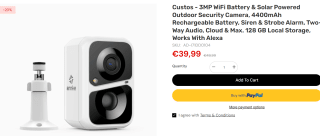 Annke 3mp Full Hd Videocamera voor €39,99 bij Annke